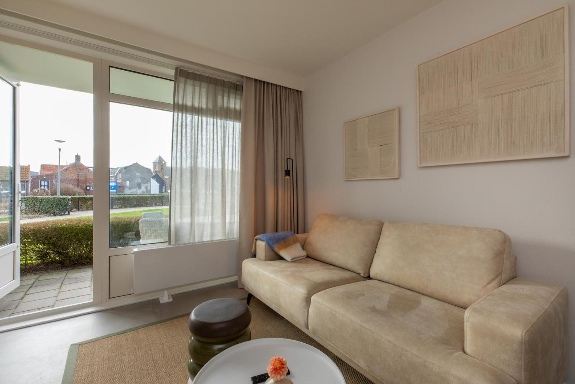 Welcome In - Appartementen Kurhaus - Nieuwstraat 1 Zoutelande, Nabij Strand, Terras, Sauna ภายนอก รูปภาพ